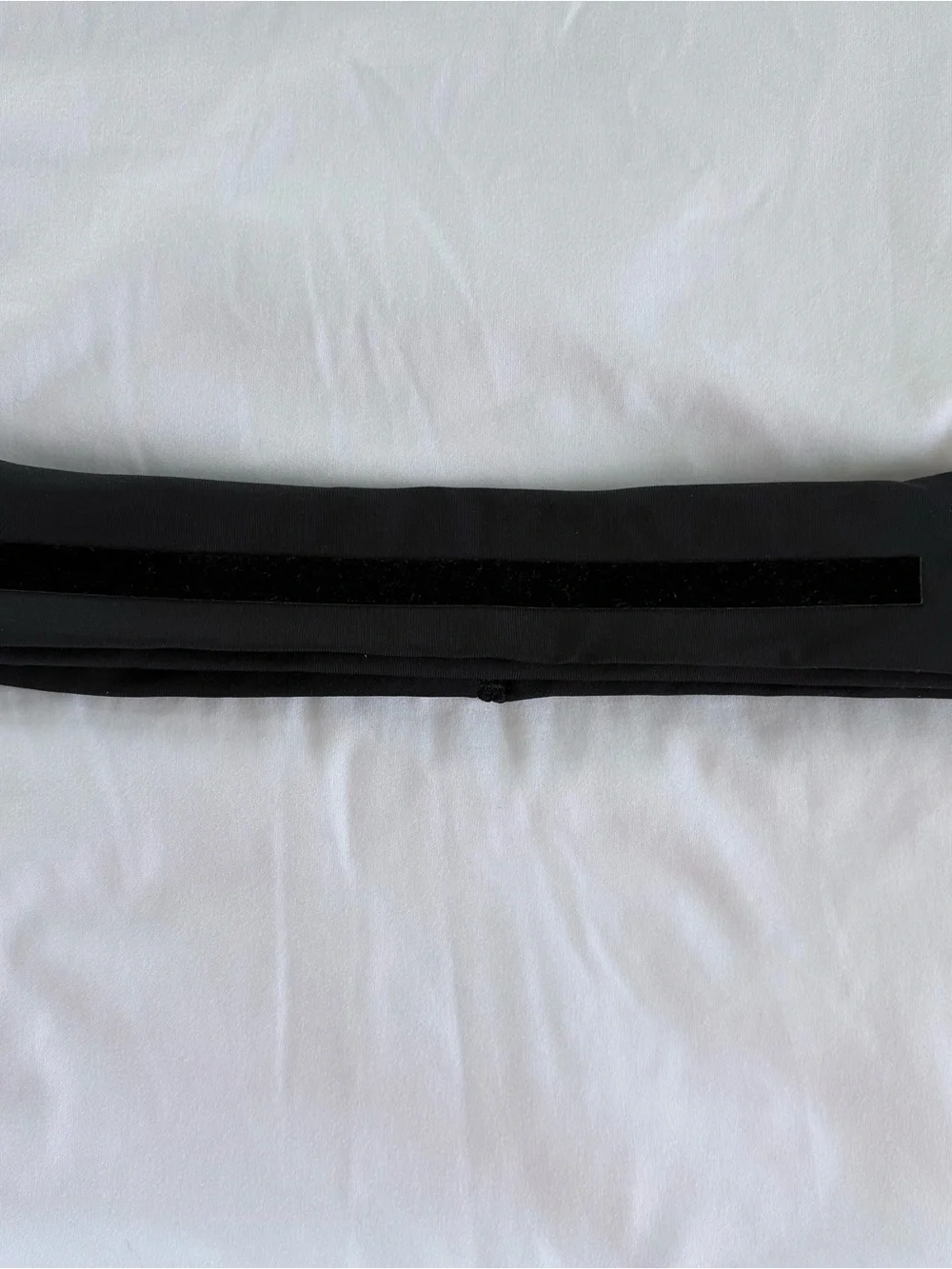 lululemon Black Reflective Logo Headband